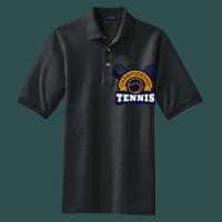Heavyweight Cotton Pique Polo with Pocket Thumbnail