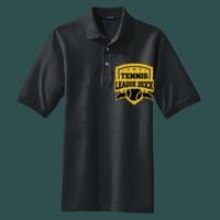 Heavyweight Cotton Pique Polo with Pocket Thumbnail