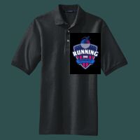 Heavyweight Cotton Pique Polo with Pocket Thumbnail