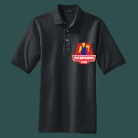 Heavyweight Cotton Pique Polo with Pocket Thumbnail