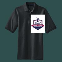 Heavyweight Cotton Pique Polo with Pocket Thumbnail
