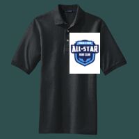 Heavyweight Cotton Pique Polo with Pocket Thumbnail