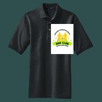 Heavyweight Cotton Pique Polo with Pocket Thumbnail