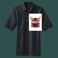 Heavyweight Cotton Pique Polo with Pocket Thumbnail