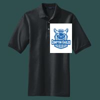 Heavyweight Cotton Pique Polo with Pocket Thumbnail