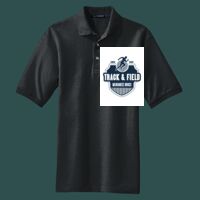 Heavyweight Cotton Pique Polo with Pocket Thumbnail