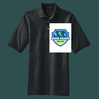 Heavyweight Cotton Pique Polo with Pocket Thumbnail