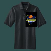 Heavyweight Cotton Pique Polo with Pocket Thumbnail