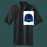 Heavyweight Cotton Pique Polo with Pocket Thumbnail