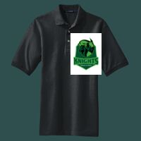 Heavyweight Cotton Pique Polo with Pocket Thumbnail
