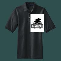 Heavyweight Cotton Pique Polo with Pocket Thumbnail
