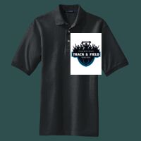 Heavyweight Cotton Pique Polo with Pocket Thumbnail