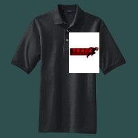 Heavyweight Cotton Pique Polo with Pocket Thumbnail