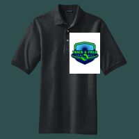 Heavyweight Cotton Pique Polo with Pocket Thumbnail