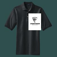 Heavyweight Cotton Pique Polo with Pocket Thumbnail