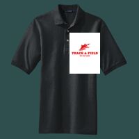Heavyweight Cotton Pique Polo with Pocket Thumbnail
