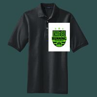Heavyweight Cotton Pique Polo with Pocket Thumbnail