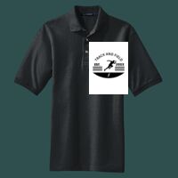 Heavyweight Cotton Pique Polo with Pocket Thumbnail