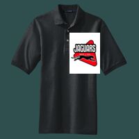 Heavyweight Cotton Pique Polo with Pocket Thumbnail