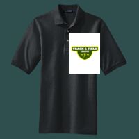 Heavyweight Cotton Pique Polo with Pocket Thumbnail