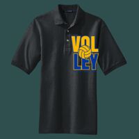 Heavyweight Cotton Pique Polo with Pocket Thumbnail