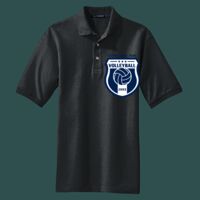 Heavyweight Cotton Pique Polo with Pocket Thumbnail