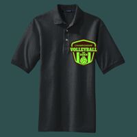 Heavyweight Cotton Pique Polo with Pocket Thumbnail