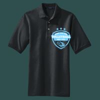 Heavyweight Cotton Pique Polo with Pocket Thumbnail