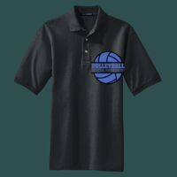 Heavyweight Cotton Pique Polo with Pocket Thumbnail