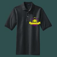 Heavyweight Cotton Pique Polo with Pocket Thumbnail