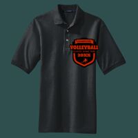 Heavyweight Cotton Pique Polo with Pocket Thumbnail