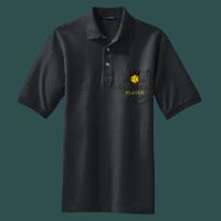 Heavyweight Cotton Pique Polo with Pocket Thumbnail