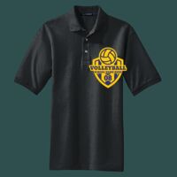 Heavyweight Cotton Pique Polo with Pocket Thumbnail
