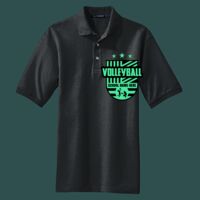 Heavyweight Cotton Pique Polo with Pocket Thumbnail
