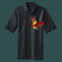 Heavyweight Cotton Pique Polo with Pocket Thumbnail