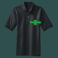 Heavyweight Cotton Pique Polo with Pocket Thumbnail