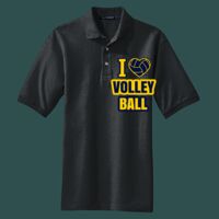 Heavyweight Cotton Pique Polo with Pocket Thumbnail