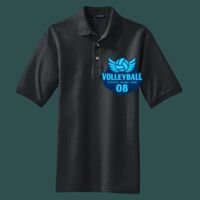 Heavyweight Cotton Pique Polo with Pocket Thumbnail