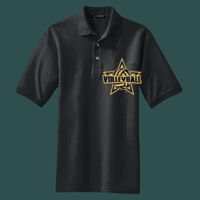 Heavyweight Cotton Pique Polo with Pocket Thumbnail