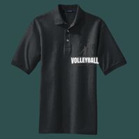 Heavyweight Cotton Pique Polo with Pocket Thumbnail
