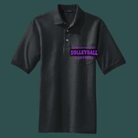 Heavyweight Cotton Pique Polo with Pocket Thumbnail
