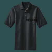 Heavyweight Cotton Pique Polo with Pocket Thumbnail