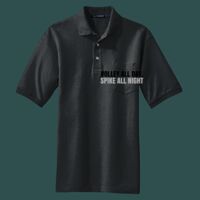 Heavyweight Cotton Pique Polo with Pocket Thumbnail