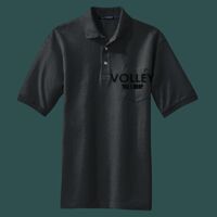 Heavyweight Cotton Pique Polo with Pocket Thumbnail
