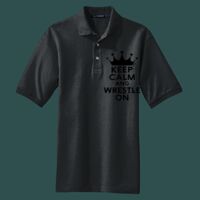 Heavyweight Cotton Pique Polo with Pocket Thumbnail