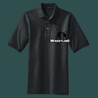 Heavyweight Cotton Pique Polo with Pocket Thumbnail