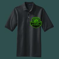 Heavyweight Cotton Pique Polo with Pocket Thumbnail