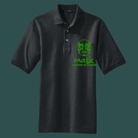 Heavyweight Cotton Pique Polo with Pocket Thumbnail