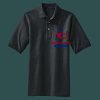 Heavyweight Cotton Pique Polo with Pocket Thumbnail
