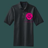 Heavyweight Cotton Pique Polo with Pocket Thumbnail